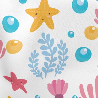 Starfish Bubble Seaweed Lightweight Cotton Poplin