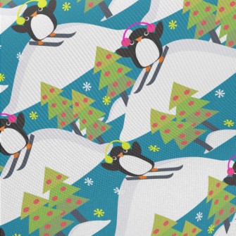 Ski Penguin Midweight Cotton Poplin