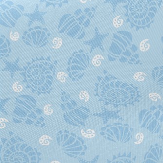 Blue Shell Midweight Cotton Poplin