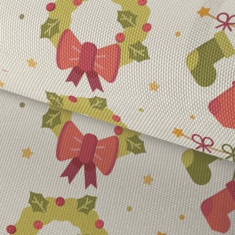 Christmas Decoration Wreath Waterproof Oxford