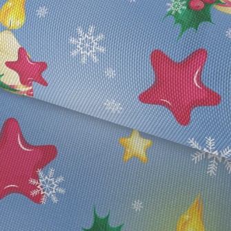 Christmas Star Candlelight Waterproof Oxford