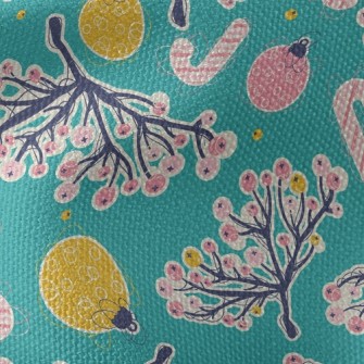 Special Bulb Japanese Flower Waterproof Canvas