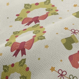 Christmas Decoration Wreath Performance Linen