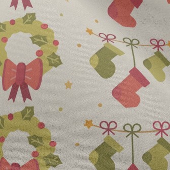 Christmas Decoration Wreath Chiffon