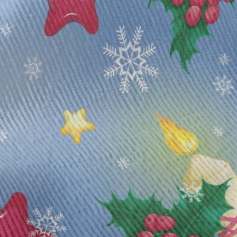 Christmas Star Candlelight Standard Corduroy