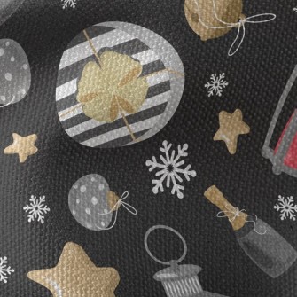 Christmas Candle Gift Waterproof Canvas
