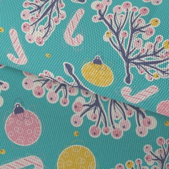 Special Bulb Japanese Flower Waterproof Oxford