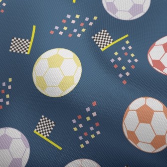 Classic Colorful Football Dobby