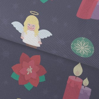Christmas Red Angel Decoration Waterproof Oxford
