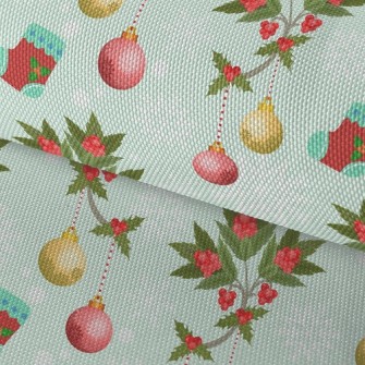 Christmas Red Hanging Ornament Waterproof Oxford