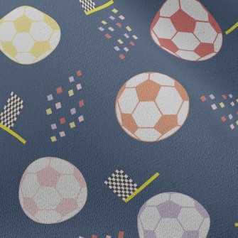 Classic Colorful Football Chiffon