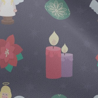 Christmas Red Angel Decoration Chiffon