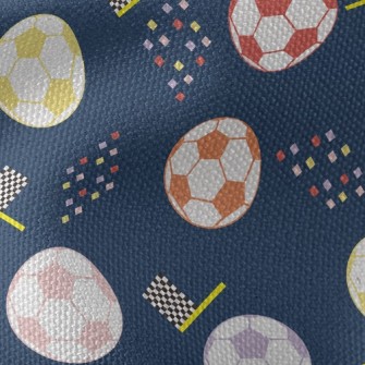 Classic Colorful Football Waterproof Canvas