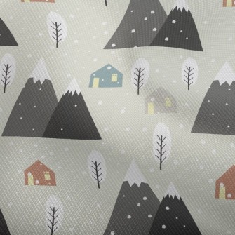 Romantic Snowy Hill Dobby