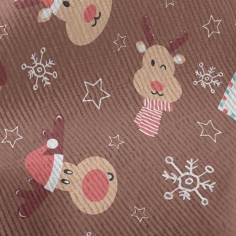 Elk Letter To Santa Claus Standard Corduroy