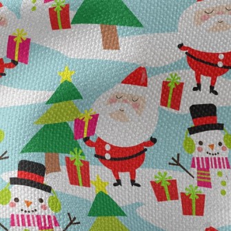 Proud Santa Claus Waterproof Canvas