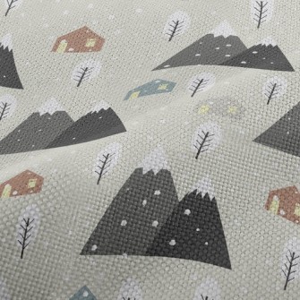 Romantic Snowy Hill Performance Linen