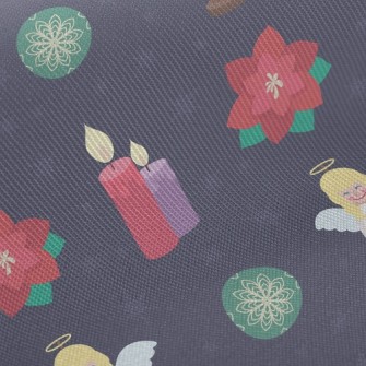 Christmas Red Angel Decoration Twill