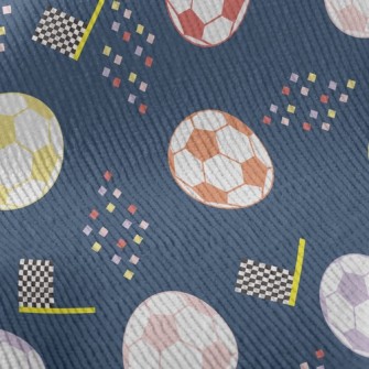 Classic Colorful Football Standard Corduroy