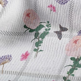 Beautiful Flowers And Butterfl Terry