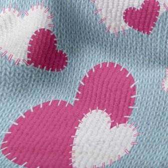 Decorative Yarn Hearts Terry