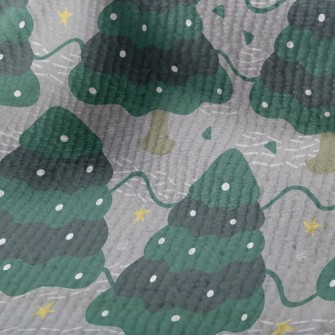 Dotted Christmas Tree Terry