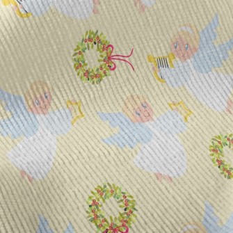 Cute Angel Blessing Standard Corduroy