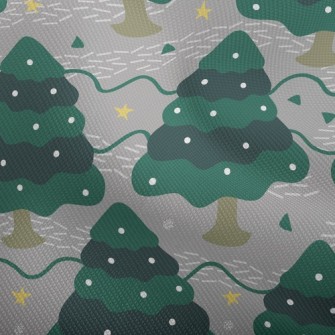 Dotted Christmas Tree Dobby