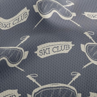 Ski Club Athletic Mesh Flat Back