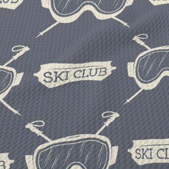 Ski Club Birdseye Piqué