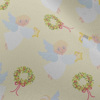 Cute Angel Blessing Chiffon