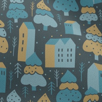 Forest And Apartment Chiffon