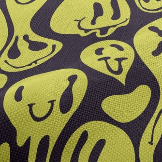 Big Twisted Smiley Face Performance Linen