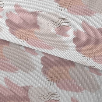 Watercolor Abstract Lines Waterproof Oxford