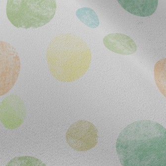 Mottled Big Dots Chiffon