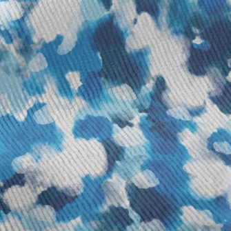 Watercolor Drip Abstract Standard Corduroy