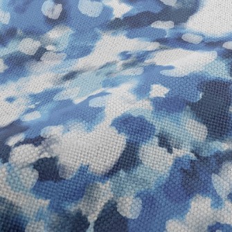 Watercolor Drip Abstract Performance Linen