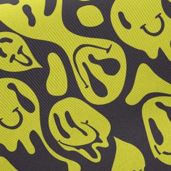Big Twisted Smiley Face Twill