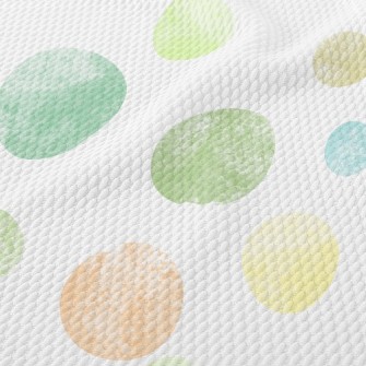 Mottled Big Dots Birdseye Piqué