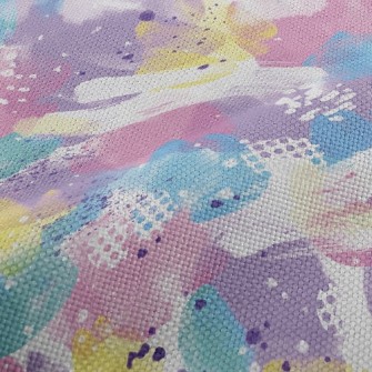 Fantasy Toned Abstract Paintin Performance Linen