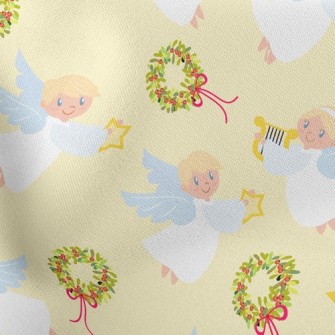 Cute Angel Blessing Stretch Ponte