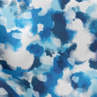 Watercolor Drip Abstract Stretch Ponte
