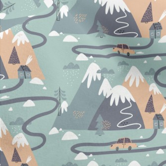 Tourist Mountain Trail Micro Fleece