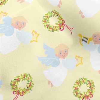 Cute Angel Blessing Micro Fleece