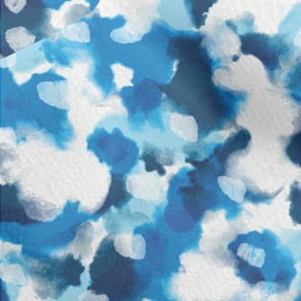 Watercolor Drip Abstract Micro Fleece