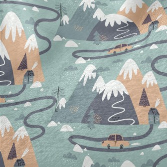 Tourist Mountain Trail Minky