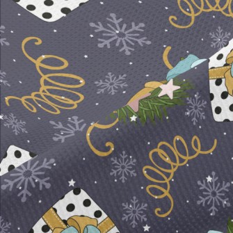 Ornate Decorative Bells Piqué