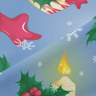 Christmas Star Candlelight Piqué