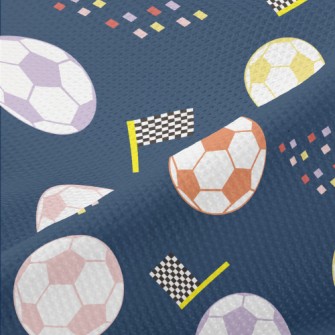 Classic Colorful Football Piqué