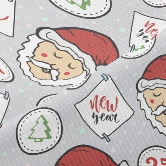 December Christmas Piqué